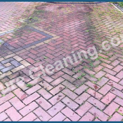Block Pave before clean